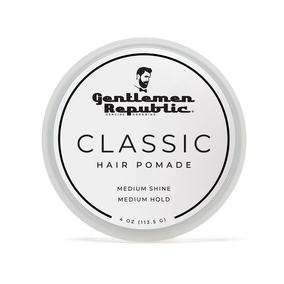 Men's Classic Hair Pomade – Medium Hold, Clean Finish – Gentlemen