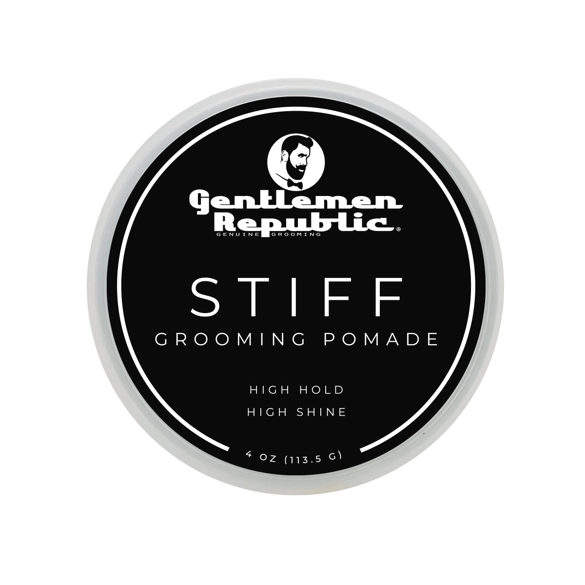High Shine Stiff Hold Pomade for Classic Men's Styles – Gentlemen