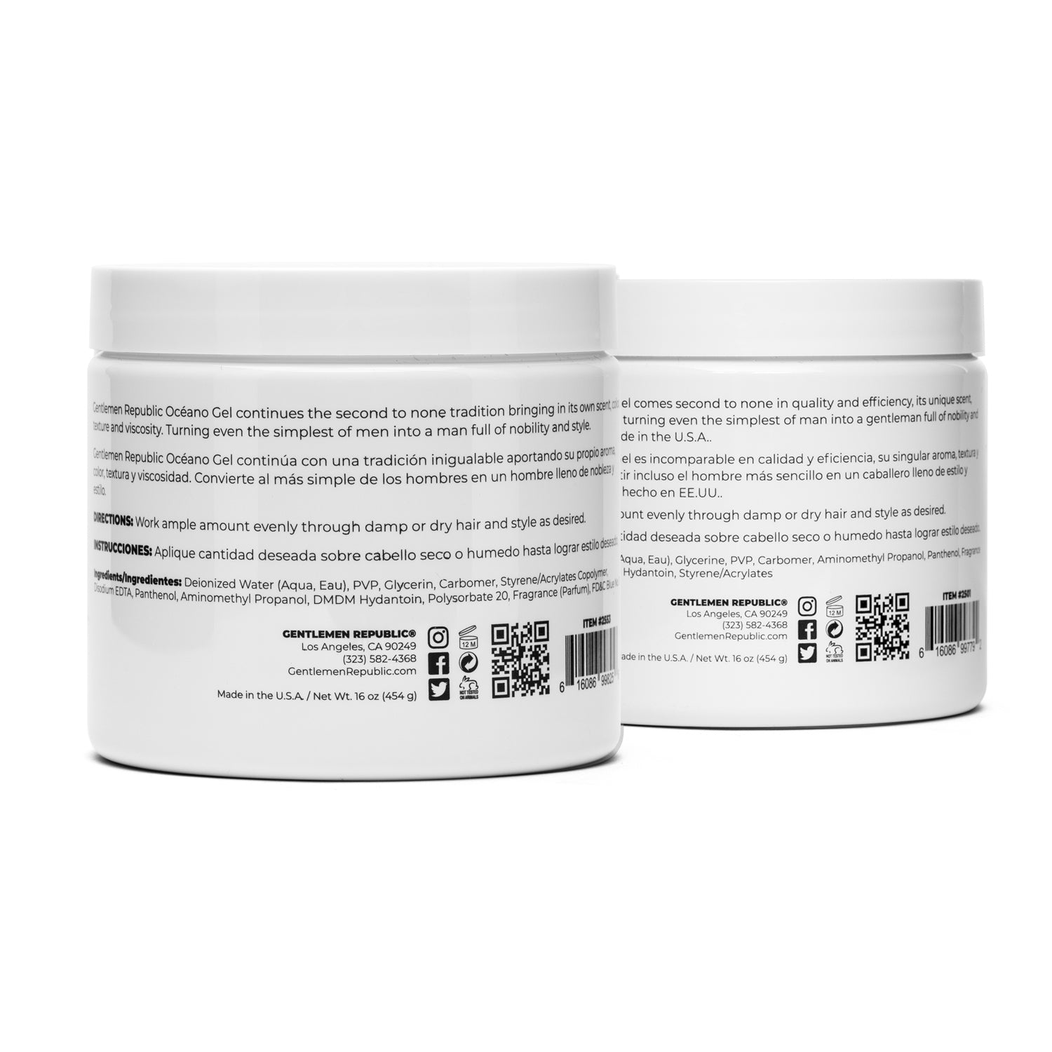 Oceano & Refined Hair Combo - 16oz