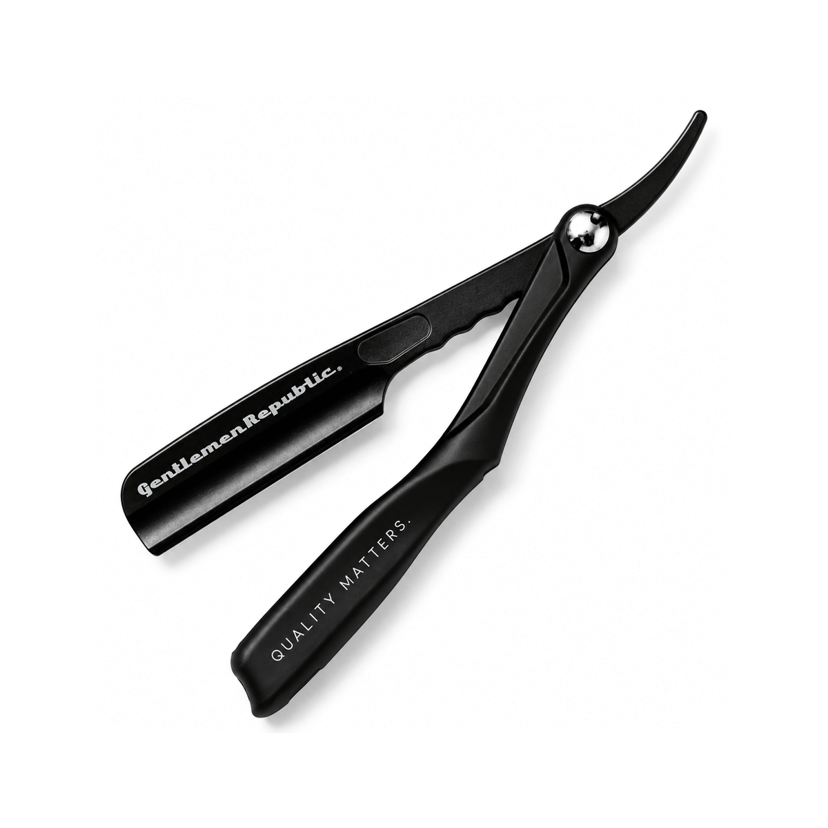 Matte Black Straight Razor Holder