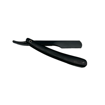 Classic Barber Straight Razor – Black Wood Edition