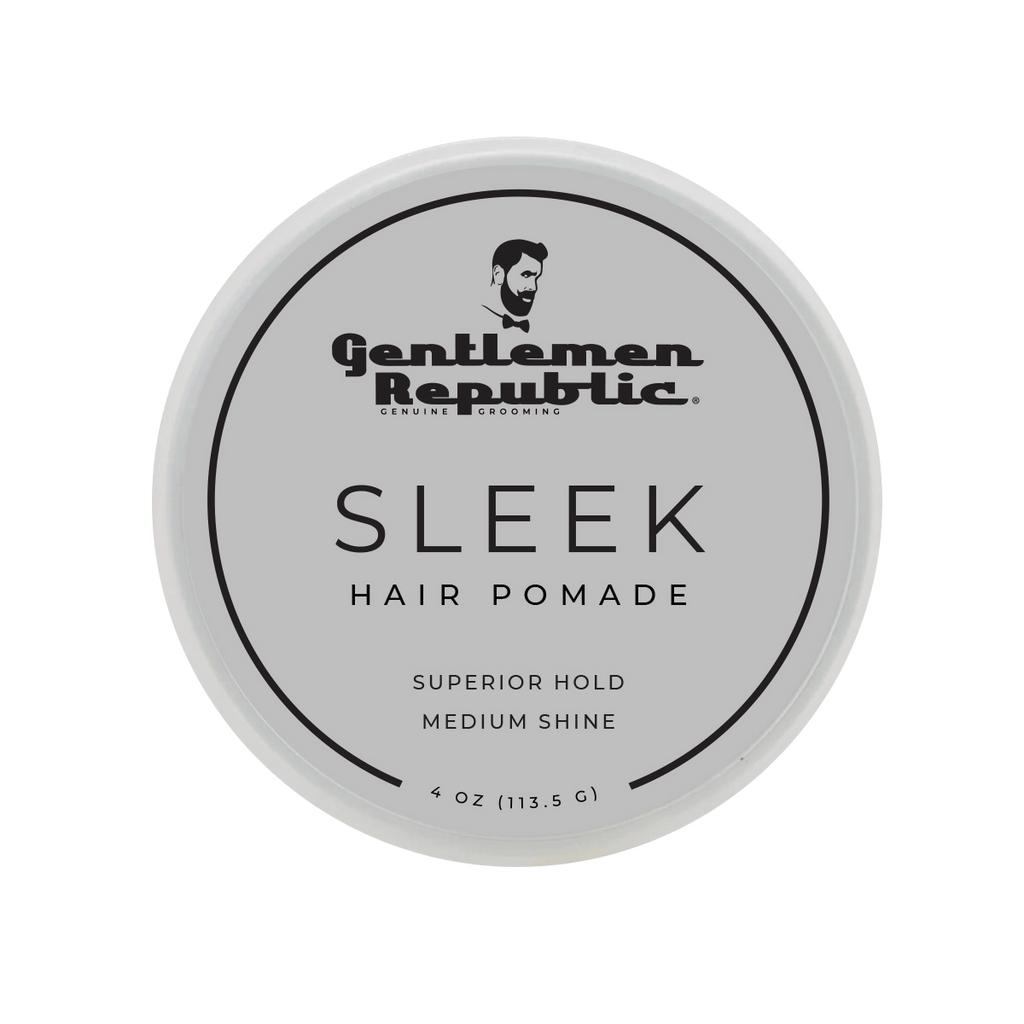 black & white hair dressing pomade Review Sleek Pomade for Men