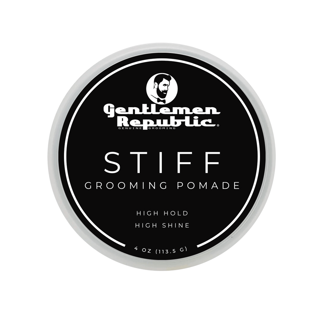 High Shine Stiff Hold Pomade for Classic Men's Styles – Gentlemen