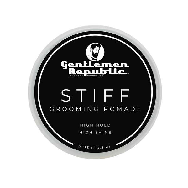 High Shine Stiff Hold Pomade for Classic Men's Styles – Gentlemen