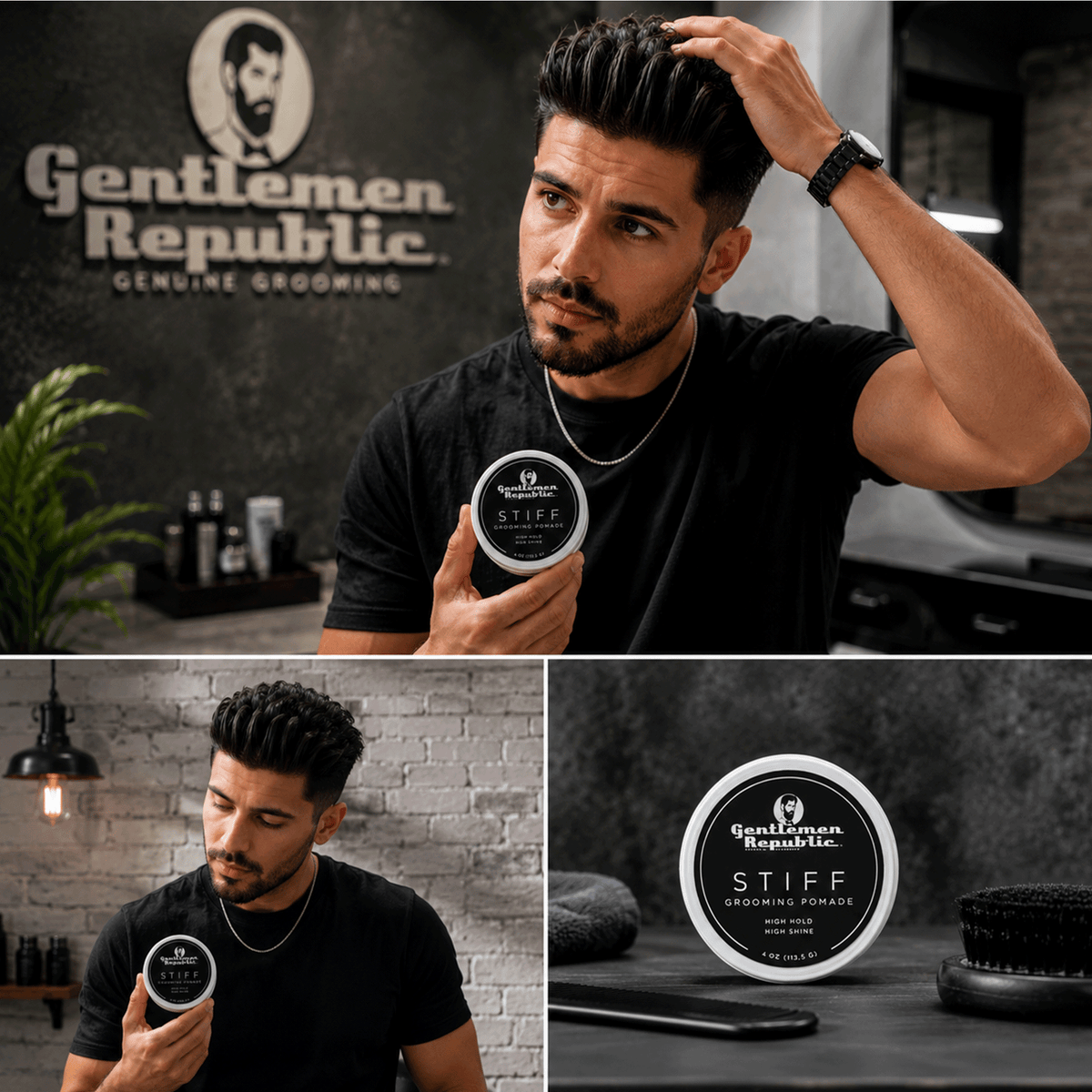 Stiff Hair Pomade